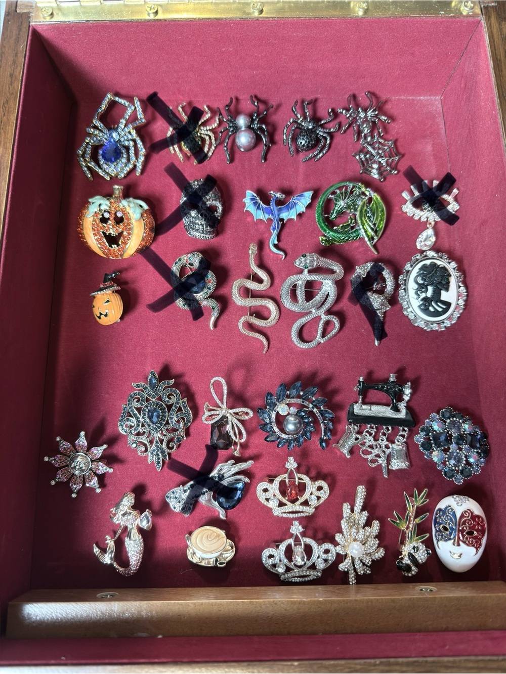 Brooches (Sold Separately)
